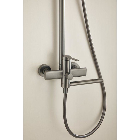 Душевая стойка Belz B24813-3, оружейная сталь - фото 60