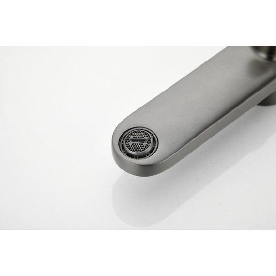 Душевая система для ванны Belz B80713-3, оружейная сталь - фото 2