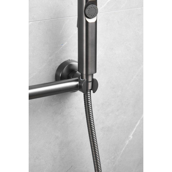 Набор для гигиенического душа Belz B55803-3, оружейная сталь - фото 18