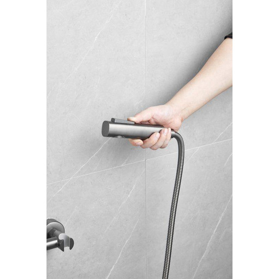 Набор для гигиенического душа Belz B55803-3, оружейная сталь - фото 14