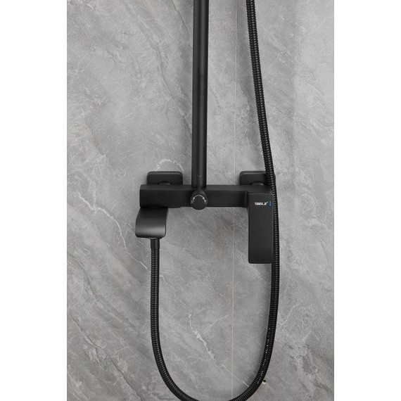 Душевая стойка Belz B24507-7, чёрный - фото 33