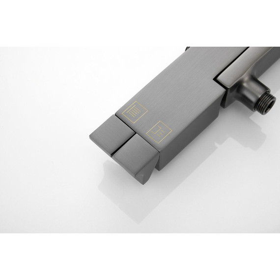 Душевая стойка Belz B24658-3, оружейная сталь - фото 19