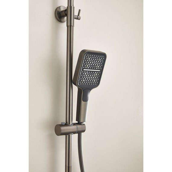 Душевая стойка Belz B24658-3, оружейная сталь - фото 28