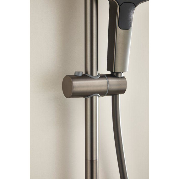 Душевая стойка Belz B24658-3, оружейная сталь - фото 37