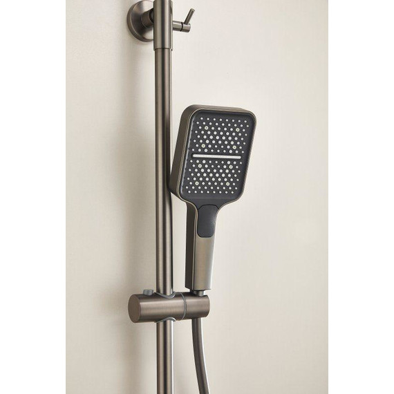 Душевая стойка Belz B24658-3, оружейная сталь - фото 43