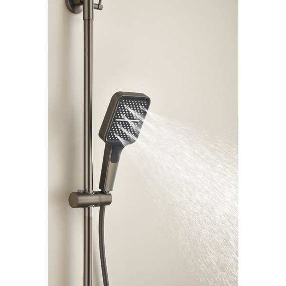 Душевая стойка Belz B24658-3, оружейная сталь - фото 47