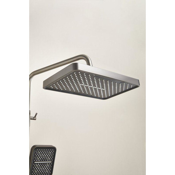 Душевая стойка Belz B24658-3, оружейная сталь - фото 48