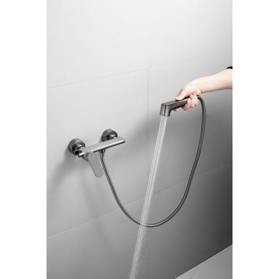 Набор для гигиенического душа Belz B55645-3, оружейная сталь - фото 8