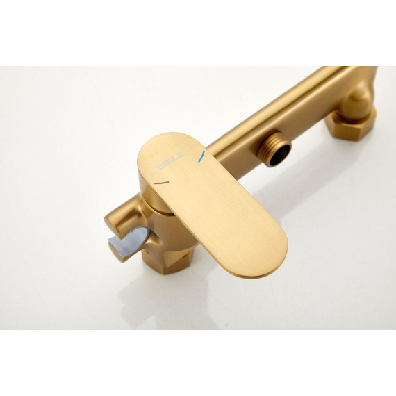 Набор для гигиенического душа Belz B55645-5, золото матовое - фото 19