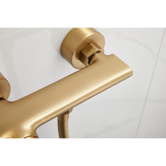 Набор для гигиенического душа Belz B55645-5, золото матовое - фото 23