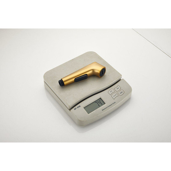 Набор для гигиенического душа Belz B55645-5, золото матовое - фото 32