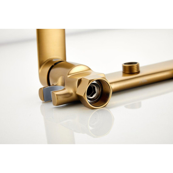 Набор для гигиенического душа Belz B55645-5, золото матовое - фото 11