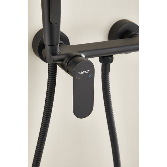 Набор для гигиенического душа Belz B55645-7, чёрный - фото 15