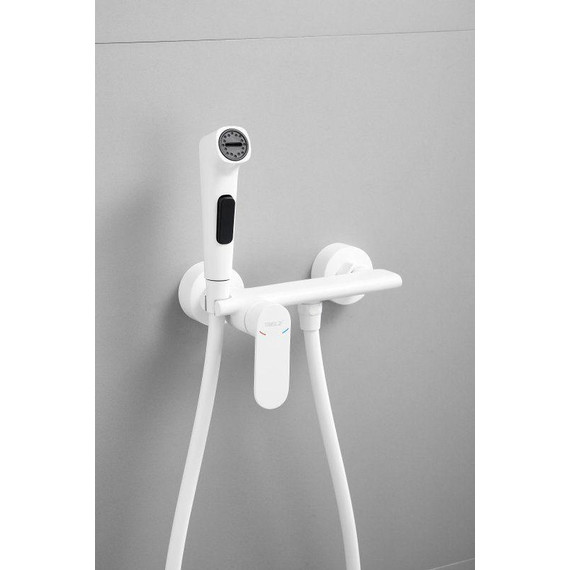 Набор для гигиенического душа Belz B55645-8, белый - фото 