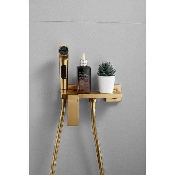 Набор для гигиенического душа Belz B55653-5, золото матовое - фото 27
