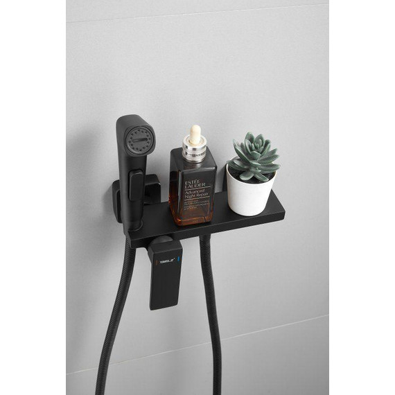 Набор для гигиенического душа Belz B55653-7, чёрный матовый - фото 6