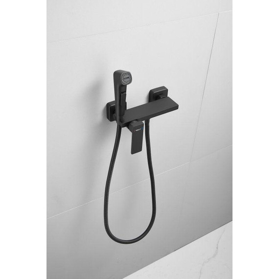 Набор для гигиенического душа Belz B55653-7, чёрный матовый - фото 8