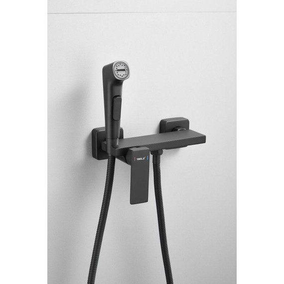 Набор для гигиенического душа Belz B55653-7, чёрный матовый - фото 20