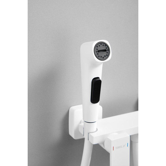 Набор для гигиенического душа Belz B55653-8, белый матовый - фото 17