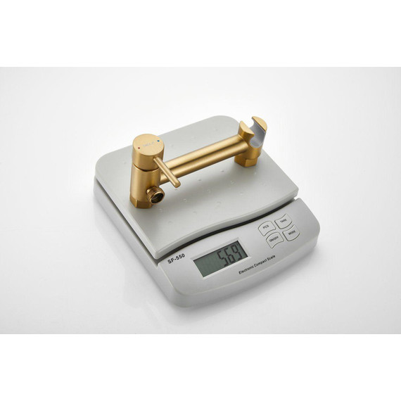 Набор для гигиенического душа Belz B55803-5, золото матовое - фото 12