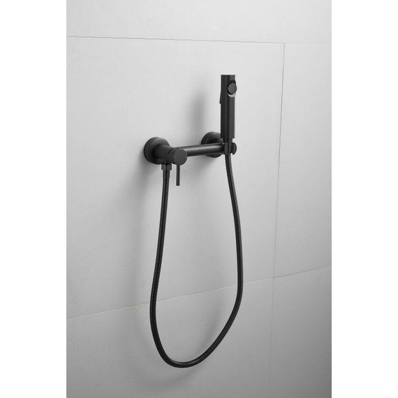 Набор для гигиенического душа Belz B55803-7, чёрный матовый - фото 4