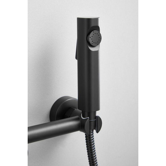 Набор для гигиенического душа Belz B55803-7, чёрный матовый - фото 11