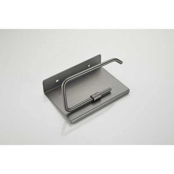 Держатель для туалетной бумаги Belz B9001-3, оружейная сталь - фото 20