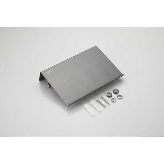 Держатель для туалетной бумаги Belz B9001-3, оружейная сталь - фото 21