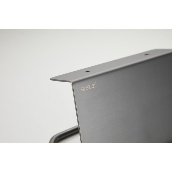 Держатель для туалетной бумаги Belz B9001-3, оружейная сталь - фото 18