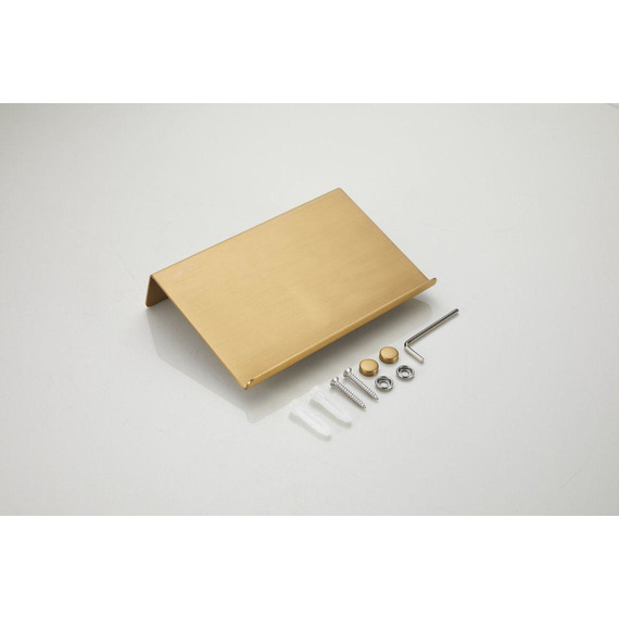 Держатель для туалетной бумаги Belz B9001-5, брашированное золото - фото 22