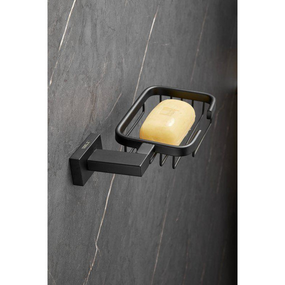 Мыльница Belz B90302-1, чёрный матовый - фото 10