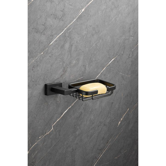 Мыльница Belz B90302-1, чёрный матовый - фото 8