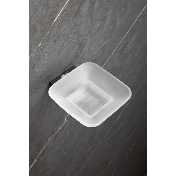 Мыльница Belz B90302, чёрный матовый - фото 6