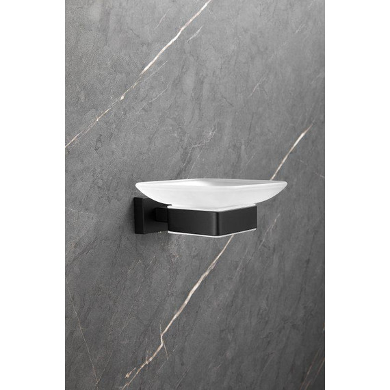 Мыльница Belz B90302, чёрный матовый - фото 8