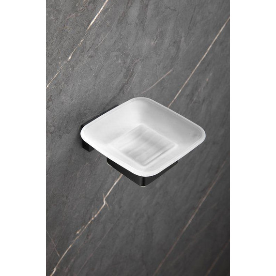 Мыльница Belz B90302, чёрный матовый - фото 2