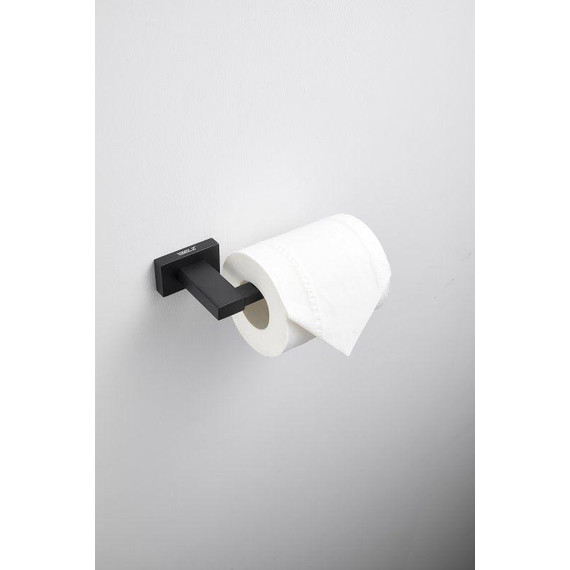 Держатель для туалетной бумаги Belz B90303-2, чёрный матовый - фото 2