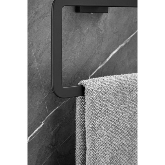 Кольцо для полотенец Belz B90304, чёрный матовый - фото 9