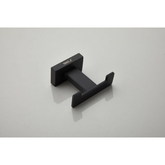 Двойной крючок Belz B90305-2, чёрный матовый - фото 20