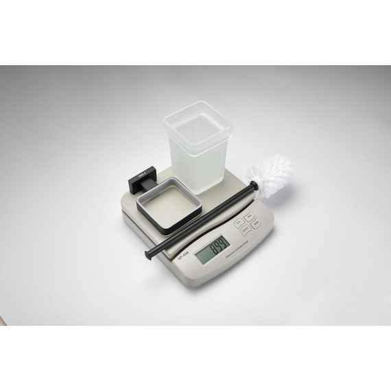 Ёршик для унитаза Belz B90310, чёрный матовый - фото 13