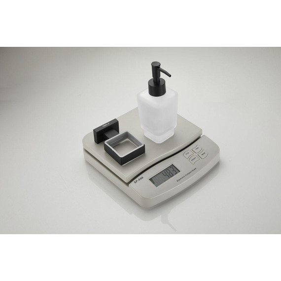 Дозатор для жидкого мыла Belz B90327, чёрный матовый - фото 8