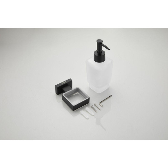 Дозатор для жидкого мыла Belz B90327, чёрный матовый - фото 10