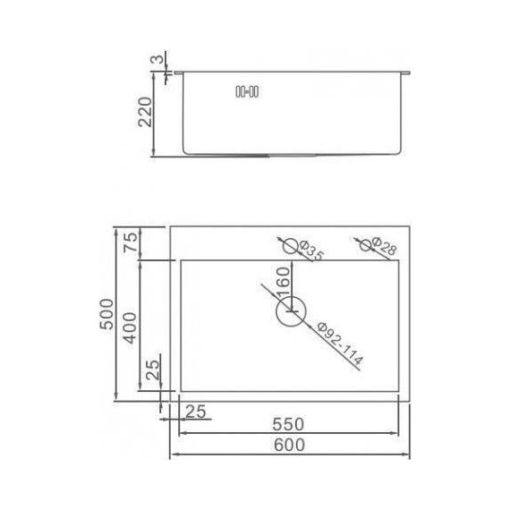 Кухонная мойка Gerhans 0,8 мм K36050AD - фото, картинка 8 Кухонная мойка Gerhans 0,8 мм K36050AD - фото 8
