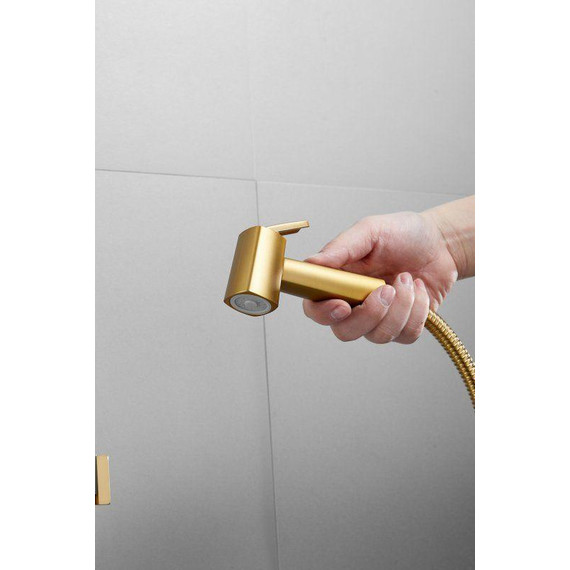 Набор для гигиенического душа Belz B55806-5, золото матовое - фото 9