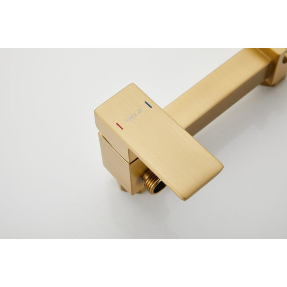 Набор для гигиенического душа Belz B55806-5, золото матовое - фото 13