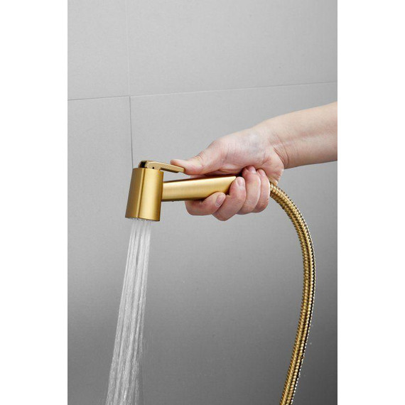 Набор для гигиенического душа Belz B55806-5, золото матовое - фото 14