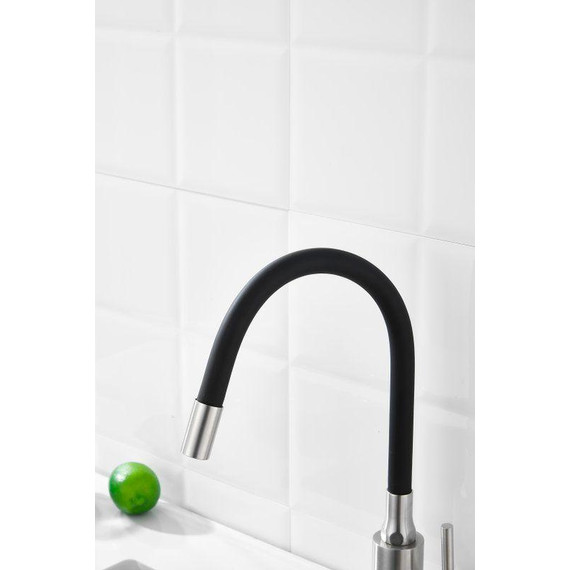 Смесители для кухни Belz B73809-1, сатин/чёрный - фото 13