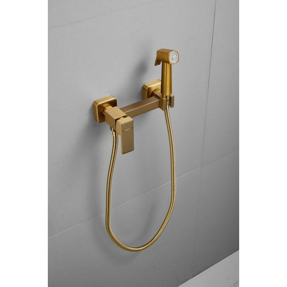 Набор для гигиенического душа Belz B55806-5, золото матовое - фото 17