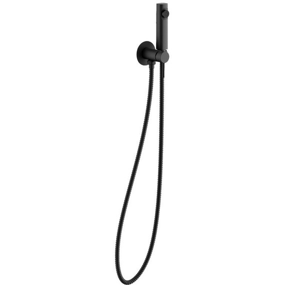 Набор для гигиенического душа Belz B55804-7 (со скрытой частью) чёрный матовый - фото 