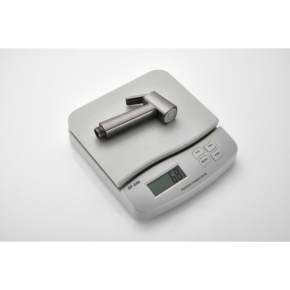 Набор для гигиенического душа Belz B55805-3 (со скрытой частью) оружейная сталь - фото 20