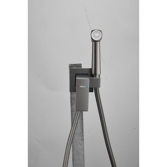 Набор для гигиенического душа Belz B55805-3 (со скрытой частью) оружейная сталь - фото 5